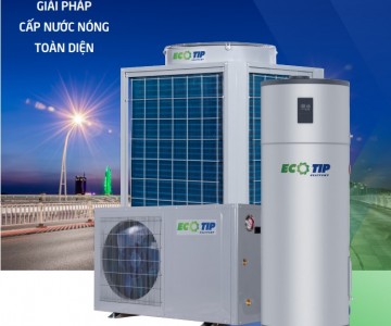 Máy Nước Nóng Heat Pump Công Nghiệp Mega Ecotip