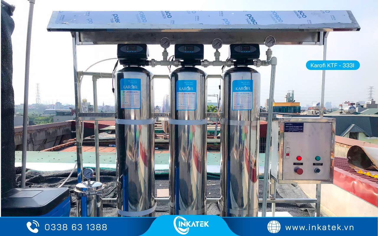 Inkatek lắp đặt trọn gói hệ thống lọc nước đầu nguồn cao cấp